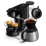 Philips HD6592/81 Macchina per il caffè SENSEO Switch 2 in 1, Nero