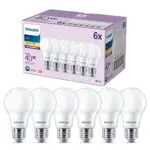 Philips LED Lampadina LEDuce Bianca Calda, 40W, E27