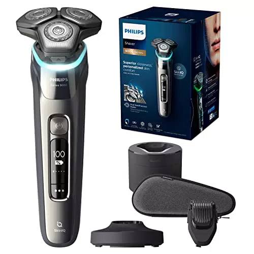 Philips Shaver Serie 9000, Rasoio Elettrico Wet & Dry