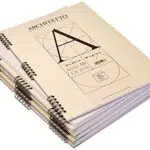 Pigna 010544210 Blocchi Architetto A4 spiralato Fg. 40 10 mm 100 gr/mq
