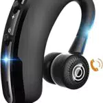 Pikado Cuffie Bluetooth con Microfono HD, nero