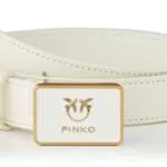 Pinko Ondina 1 Belt H3 Vit. Seta, Cintura Donna, C03q_beige G. Maroso-antique Gold