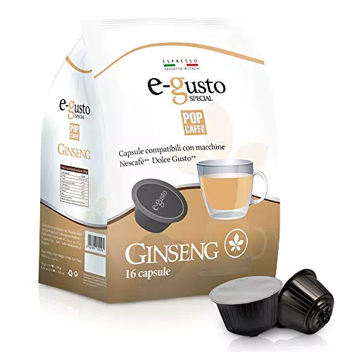 POP CAFFE' NESCAFE DOLCE GUSTO COMPATIBILE 160 CAPSULE GINSENG