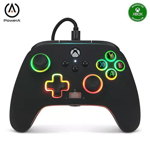 PowerA Controller cablato ottimizzato Spectra Infinity per Xbox Series X|S