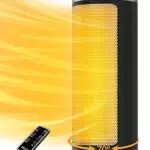 PROUS Stufa Elettrica Basso Consumo, 2000W Termoventilatore Ceramica con Termostato