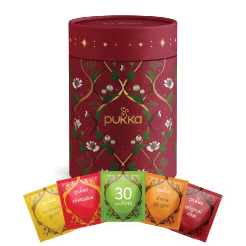 Pukka Herbs Festive Collection, Confezione Regalo Natalizia