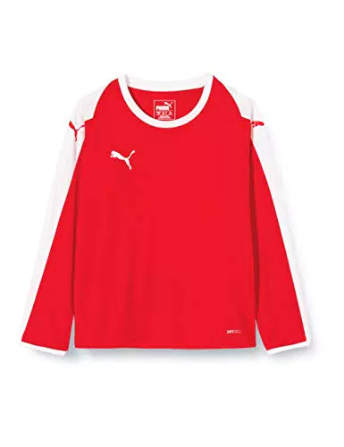 Puma 703421aglia Calcio Unisex Bambini, Red/White, 176