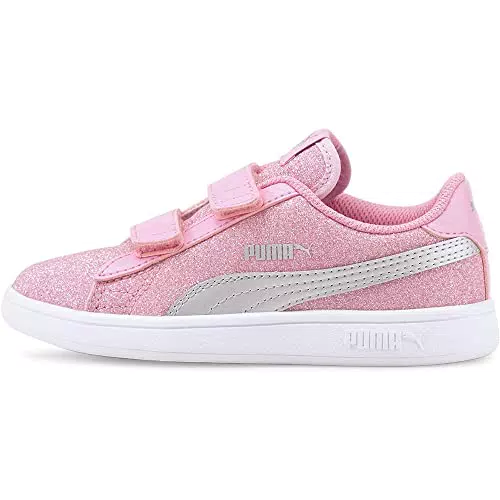 PUMA Smash V2 Glitz Glamvcarpe da Ginnastica Bambine e ragazze