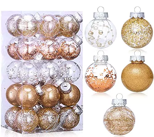 Purpledi Decorazioni Albero di Natale Palline 30Pcs