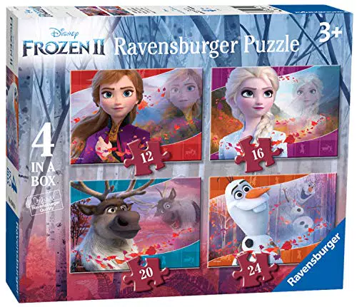 Ravensburger Frozen 2 Puzzle 4 in a Boxulticolore, 03019