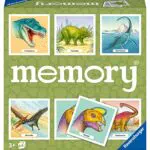 Ravensburger - Memory Dinosauri, 64 Tessere, Gioco Da Tavolo