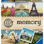 Ravensburger - Memory Viaggi Collector's Edition, 64 Tessere