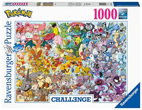 Ravensburger Puzzle, Puzzle 1000 Pezzi, Pokemon, Puzzle per Adulti