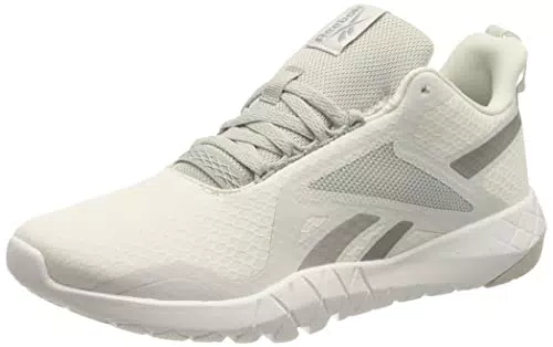 Reebok Flexagon Force 3, Cross Trainer Donna, Ftwr White/Silver Met./Pure Grey 2