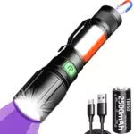 REHKITTZ Torcia 3 in1 a Led Professionale Super Luminoso