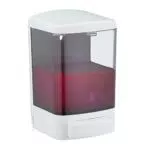 Relaxdays Dispenser di Sapone a Parete, 1000 ml, Ricaricabile