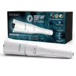 REVAMP Ferro Arricciacapelli Automatico Rotante in Ceramica, Esclusiva Amazon, Bianco