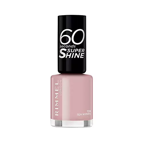 Rimmel 60 Seconds Super-Shine, Smalto Per Unghie, Sea Nymph - 20 Gr