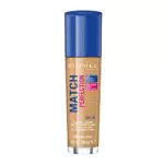 Rimmel London Match Perfection Foundation - Fondotinta Liquido Pelle Perfetta e Levigata No Effetto Maschera a Lunga Tenuta con SPF 20 - 103 True Ivory - 30 ml
