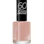 Rimmel London Smalto Unghie 60 Seconds Super Shine - Asciugatura Rapida e Lunga Durata - 500 Caramel Cupcake - 8 ml