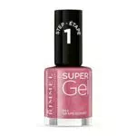 Rimmel London Smalto Unghie Super Gel - Nail Polish Effetto Gel a Lunga Durata - 023 Grape Sorbet - 12 ml
