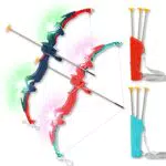 SainSmart Jr. Arco e Freccia per Bambini, Tiro con L'Arco Gioco con 6 Frecce 2 Faretra