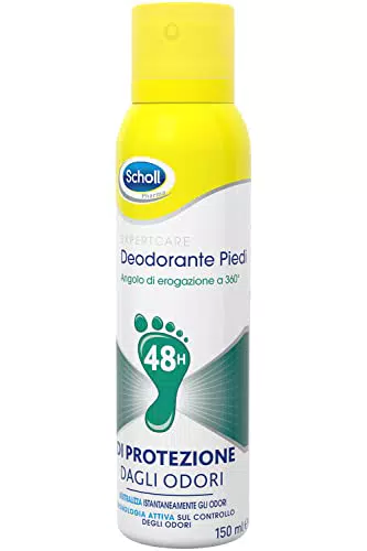 Scholl Fresh Step, Deodorante Piedi Spray a Tripla Azione