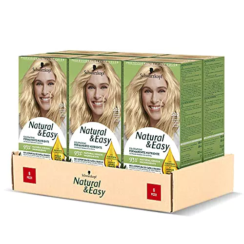 Schwarzkopf, Natural & Easy, Tinta per Capelli Permanente