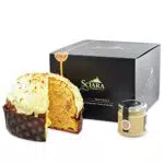 SCIARA - Panettone alla Nocciola 750 grammi con Crema di Nocciola vasetto 190 grammi