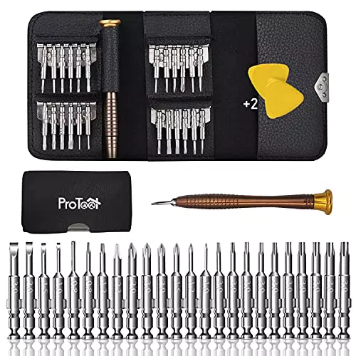 Set Cacciaviti Precisione, ProTool Mini Cacciaviti 27 in 1 Professionale
