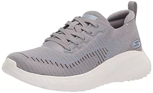 Skechers Bobs Squad Chaos Renegade Paradecarpe da Ginnastica Donnaaglia Grigia e Multi ingegnerizzata