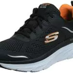 Skechers D'lux Walkercarpe da Ginnastica Uomo, White Black Drk