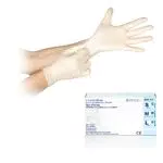 SKYPRO Guanti Monouso Lattice - Senza Polvere - Non Sterili - Certificazione EN 455 1