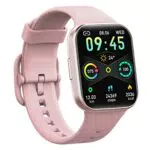 Smartwatch da Donna Fitness con Contapassi/Cardiofrequenzimetro/SpO2/Cronometro, rosa