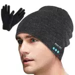 Sminiker, Cappello Bluetooth V5.0 Cappello Bluetooth Uomo Bluetooth Knit cap Hands-Free Cuffie Beanie Lavabile Cuffia Cuffia Cuffia Cuffia Cuffia Regalo per Uomini e Donne
