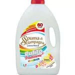 Spuma di Sciampagna Detersivo Lavatrice Liquido Colorati 60 Lavaggi - 3000 ml