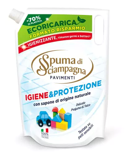 Spuma di Sciampagna Ecoricarica Pavimenti Igiene&Protezione 1350 ml