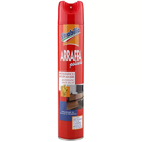 Strabilia Arraffa Polvere, Detergente Spray Antistatico Antipolvere Multisuperficie