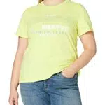 Superdry PG Label Outline Entry Tee T-Shirt, Verde, 42 / L Donna