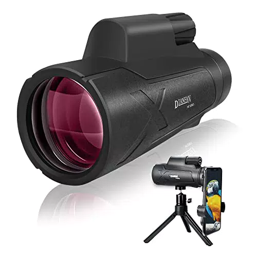 Telescopio monoculare 10×50 con oculare grande da 25 mm