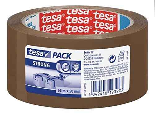 Tesa Pack original Strong, Nastro adesivo 66m x 50 mm