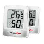 ThermoPro TP49 Termometro Igrometro Digitale per Ambiente Misuratore di Umidità e Temperatura Interno per Casa Termoigrometro Professionale per Misura Stanza