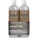 Tigi Clean Up Daily Shampoo e Balsamo per Capelli, 2x750 ml