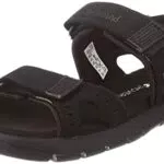 Timberland Governor's Island 3 Strap Sandal, Uomo, Nero