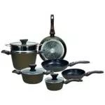 Tognana Diamantea Batteria 10 Pezzi, Alluminio, Bronzo