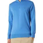 Tommy Hilfiger 1985 Zip Mock Pulloverky Cloud