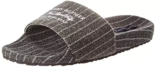 Tommy Hilfiger Ciabattine Uomo Warm Felt Hilfiger Pool Slide Pantofole