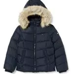 Tommy Hilfiger KG0KG05980 Piumino Lungo, Desert Sky