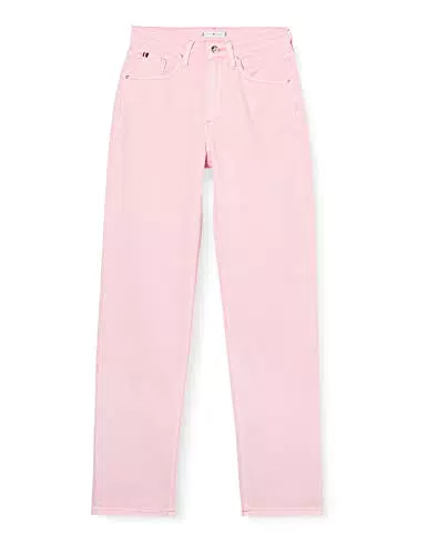 Tommy Hilfiger New Classic Straight HW CW Jeans, Pastel Pink