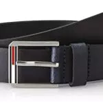 Tommy Jeans Cintura Uomo TJM Essential Leather 3.5 in Pelle